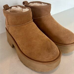 UGG Platform Ankle Boots